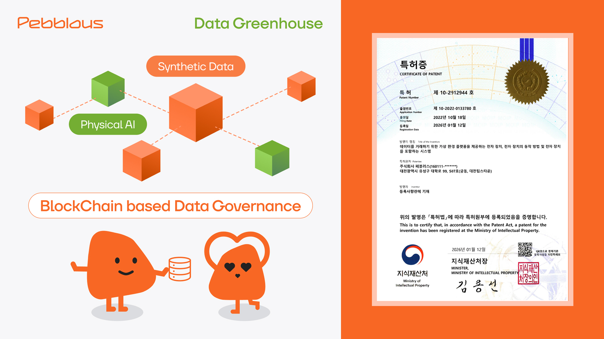 데이터를 거래하기 위한 가상 환경 플랫폼을 제공하는 전자 장치, 전자 장치의 동작 방법 및 전자 장치를 포함하는 시스템(등록번호 10-2912944)