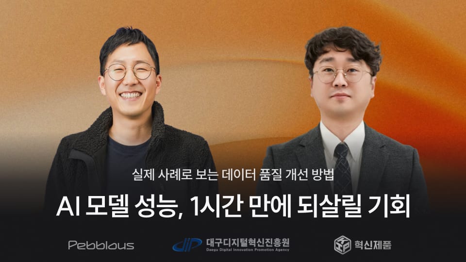 [데이터클리닉 웨비나] AI 모델 성능 관리, 이제는 데이터 경영의 시대
